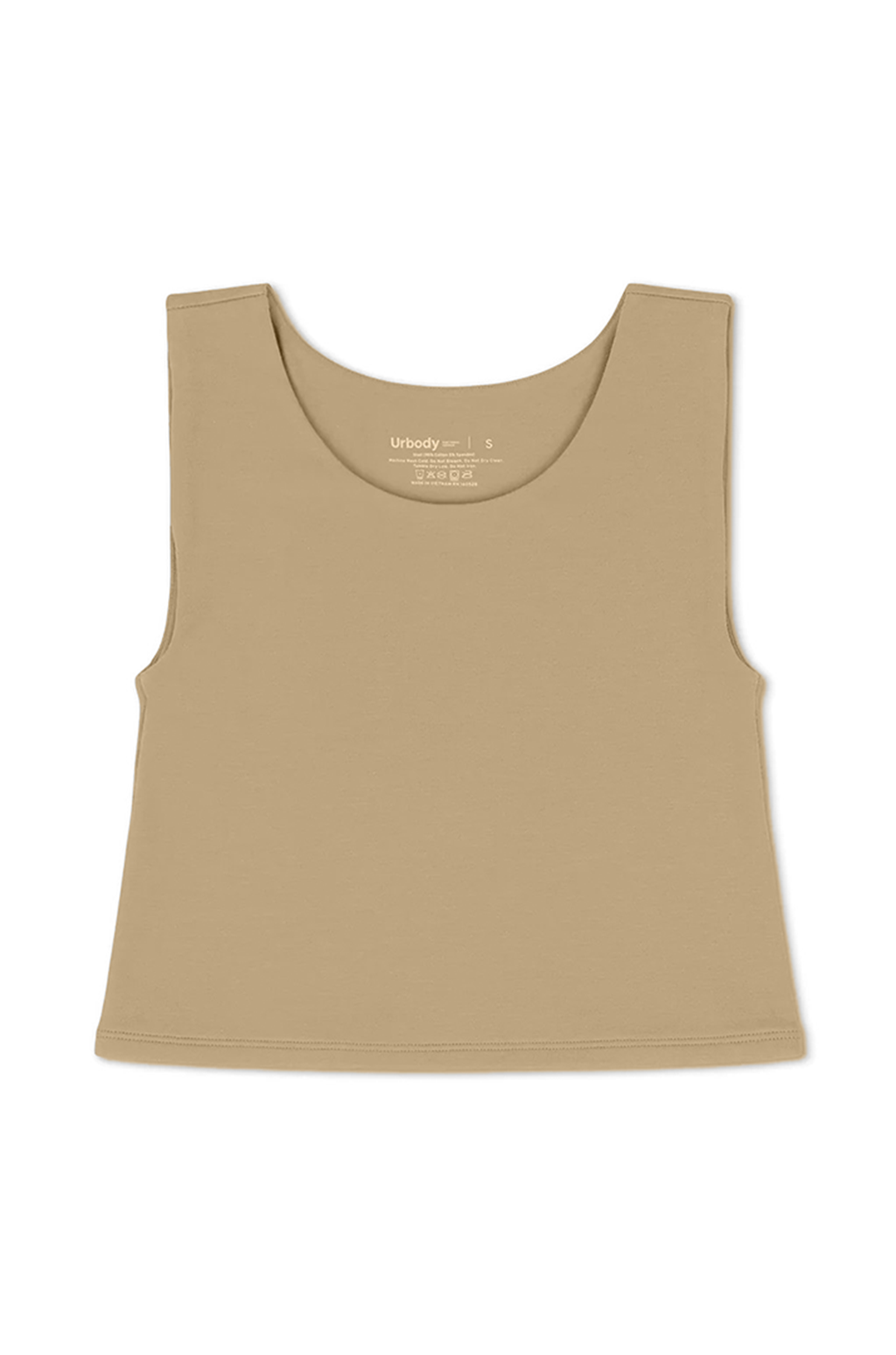 Half Tank Cotton Compression Top