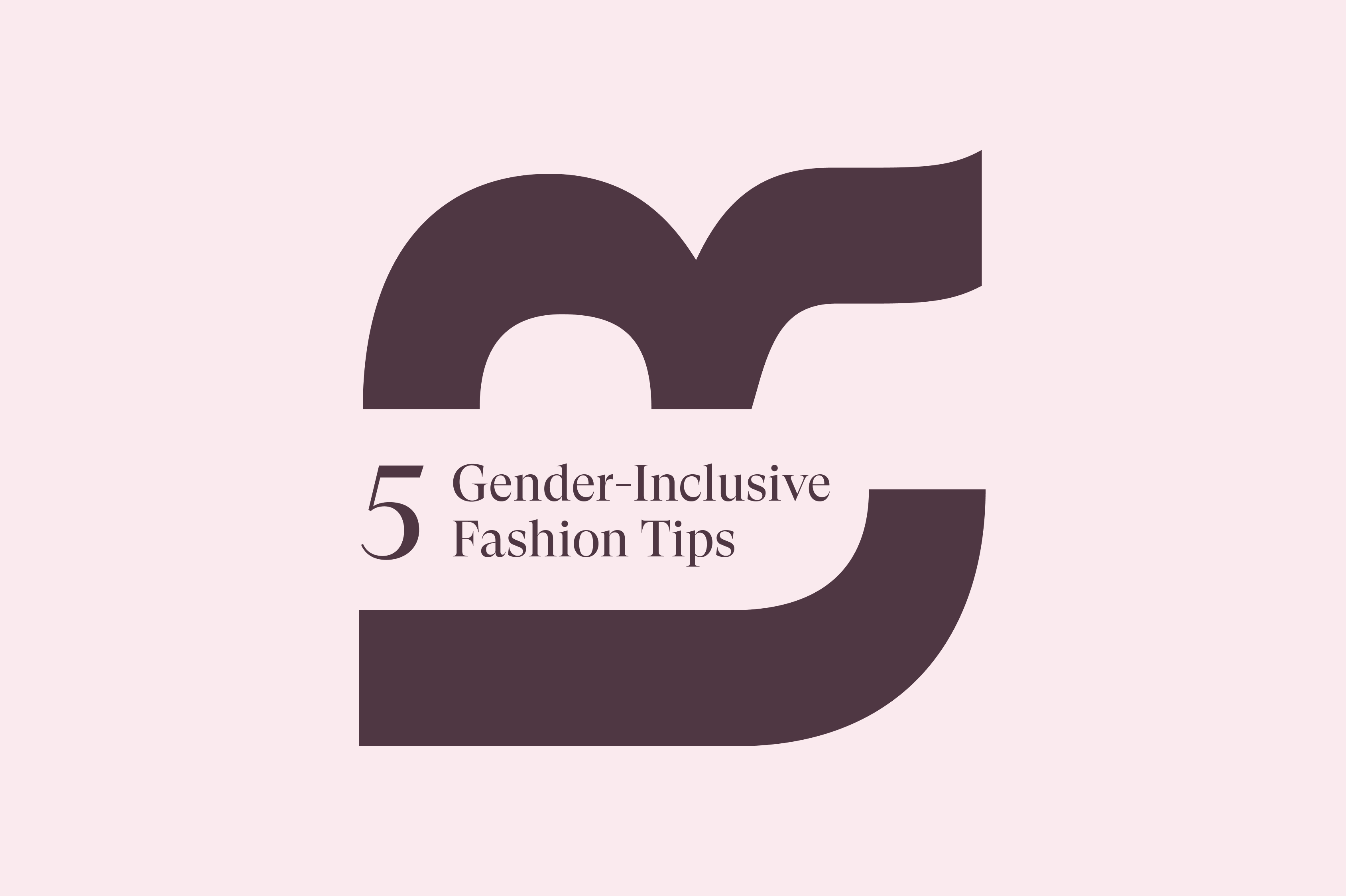 5 Gender-Inclusive Fashion Tips – Urbody Functional Fashion