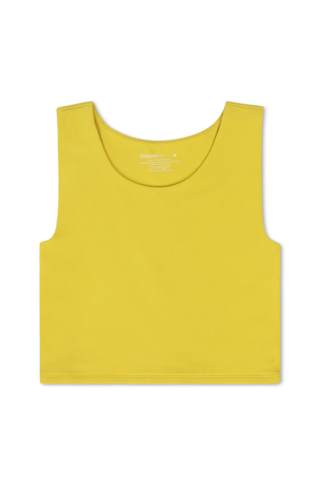 yellow compression top