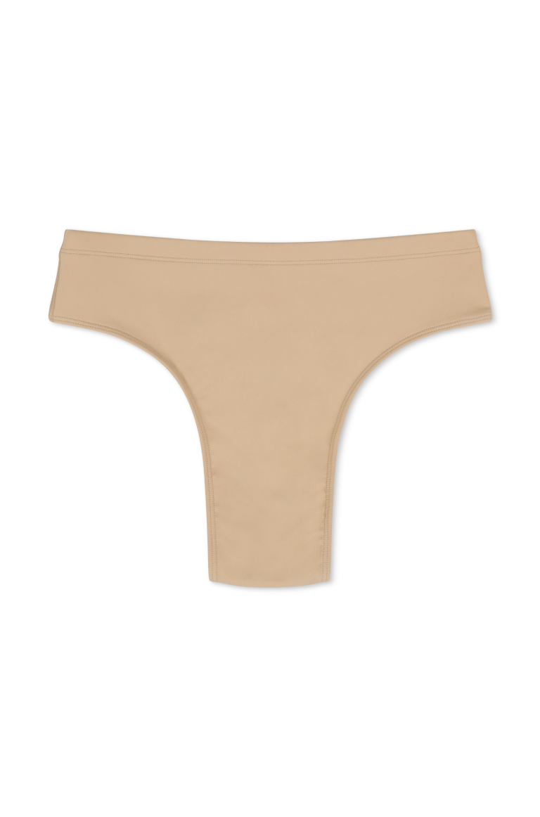 High-Waisted Compression Thong